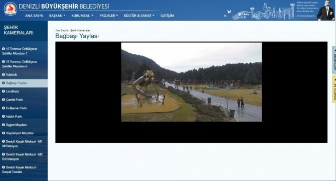 Denizli’de Kar Ve Yağmur Yağışı Sürüyor