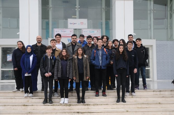 Mtb Anadolu Lisesi Öğrencileri Teknokent’i İnceledi