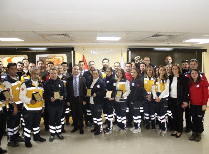 Sınır Ötesi Operasyonlarda Görev Yapan Sağlık Personeli Onurlandırıldı