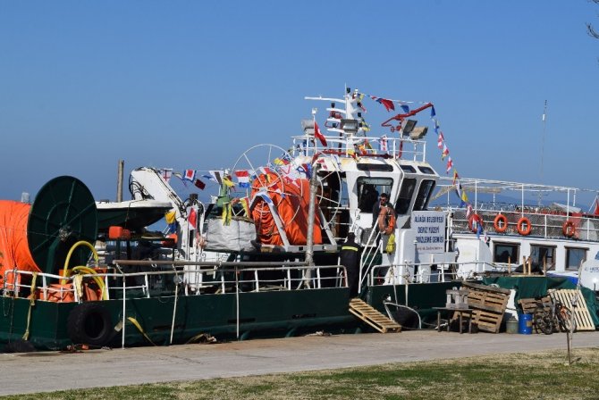 Temizlik Gemisi Aliağa’da Artık Göreve Hazır