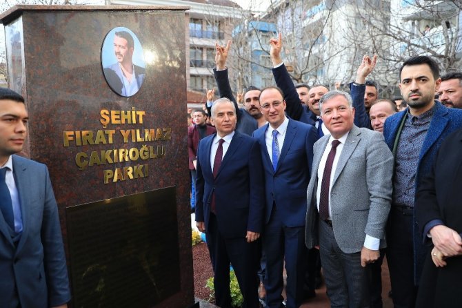 Fırat Çakıroğlu’nun İsmi Pamukkale’de Parkta Yaşatılacak