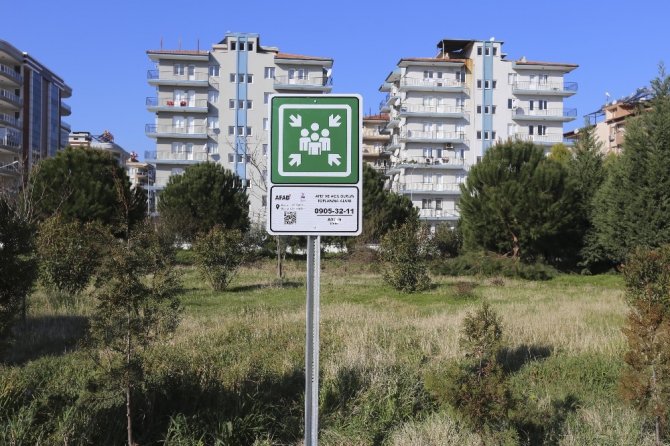 Efeler’de Deprem Toplanma Alanları Belirlendi