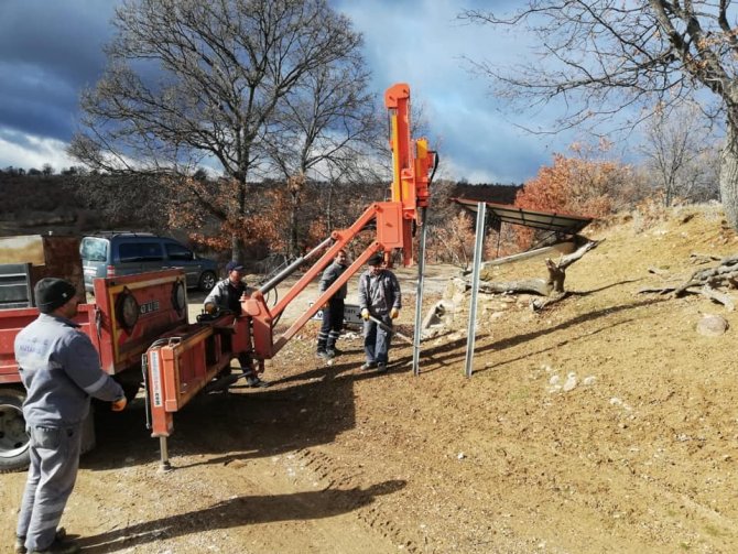 Şaphane İlçesine Mahalle Ve Köyleri Gösteren Yön Levhaları