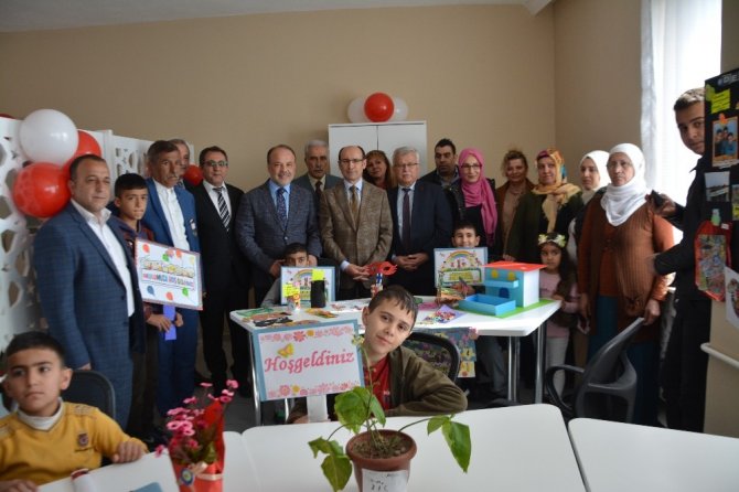 Savuca Fatma Suat Okulu’na ‘Destek Hizmetleri Sınıfı’ Açıldı