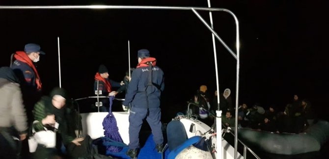 Aydın Açıklarında 70 Düzensiz Göçmen Yakalandı