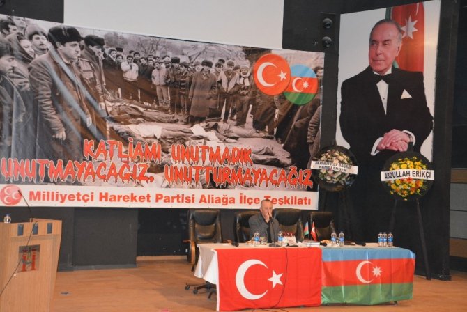 Hocalı Katliamında Ölenler Aliağa’da Anıldı