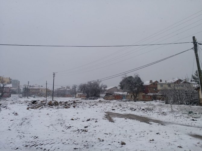 Denizli’de Kar Yağışı