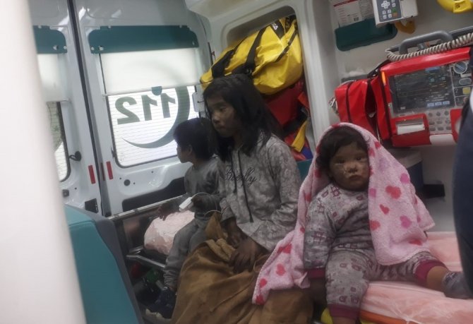 Yanmaktan Son Anda Kurtarıldılar