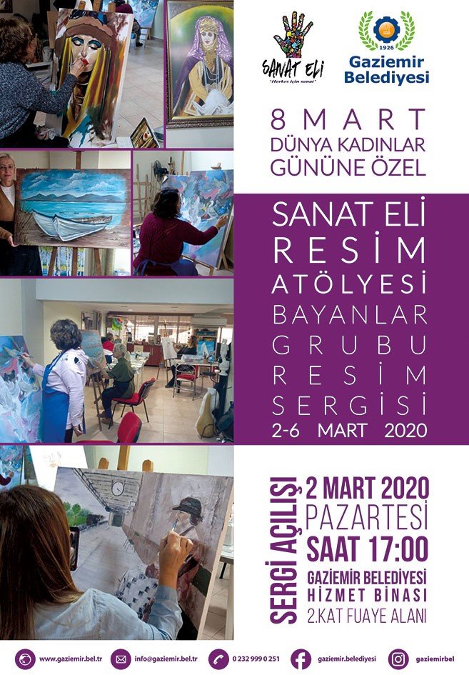 Gaziemir’de Kadınlara Özel Mart Ayı