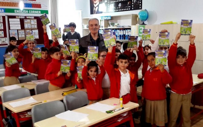 Çocuk Kitapları Yazarı Ali Ellikci, Çeşmeli Çocuklarla Buluştu