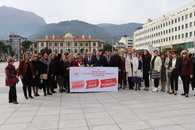8 Mart Dünya Kadınlar Günü Manisa’da Kutlandı
