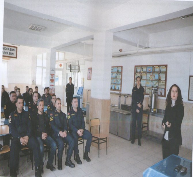 Jandarmaya "Aile İçi Ve Kadına Yönelik Şiddetin Önlenmesine Yönelik” Eğitimler Verdi