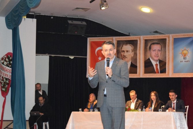 Pakdemirli: "Siz Yeter Ki Ekmeye Devam Edin"