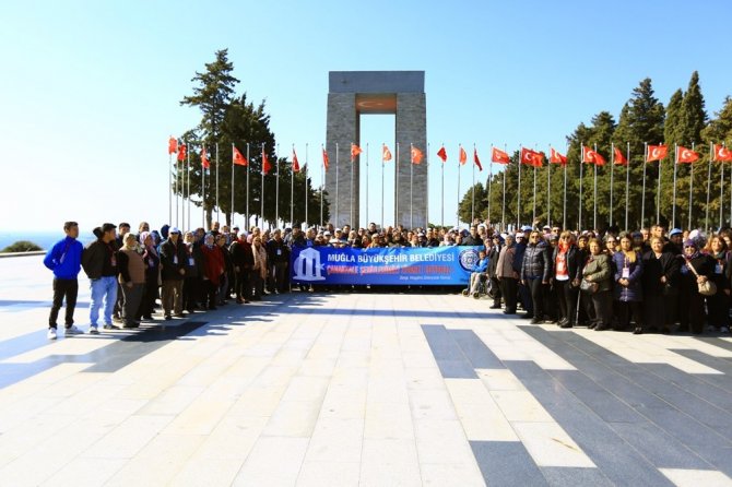 Muğlalılar Tarihin Yeniden Yazıldığı Çanakkale’de
