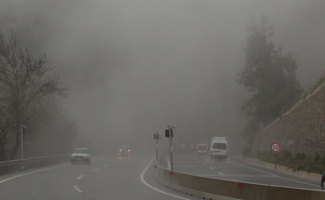 Sakar Rampasında Görüş Mesafesi Düştü