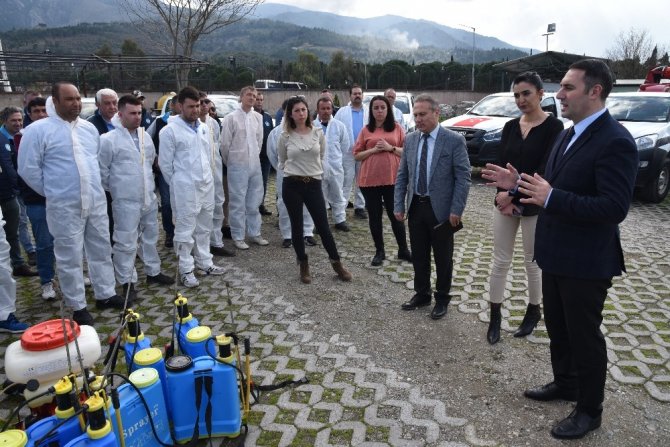 Manisa Büyükşehir’de Koronavirüs Seferberliği