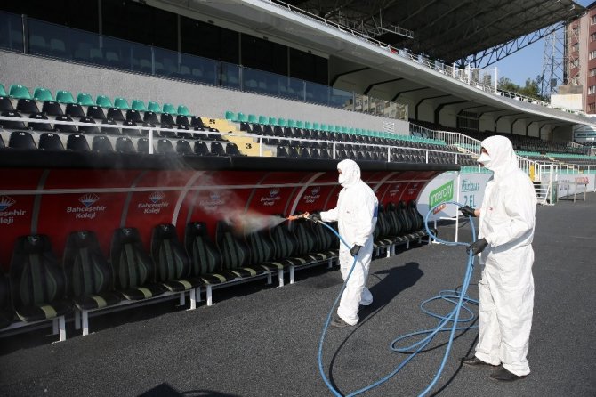 Süper Lig Maçının Oynanacağı Stat Dezenfekte Edildi