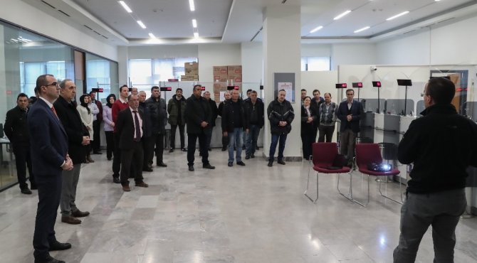 Belediye Personeline Virüsten Korunma Eğitimi