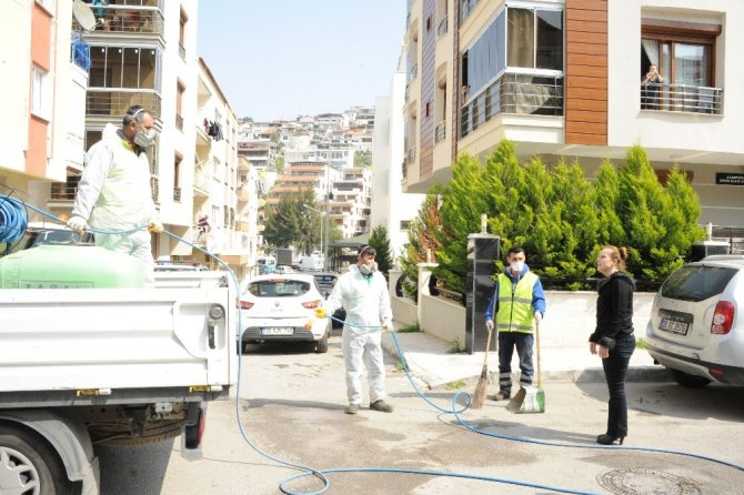 Balçova Sokak Sokak Temizleniyor