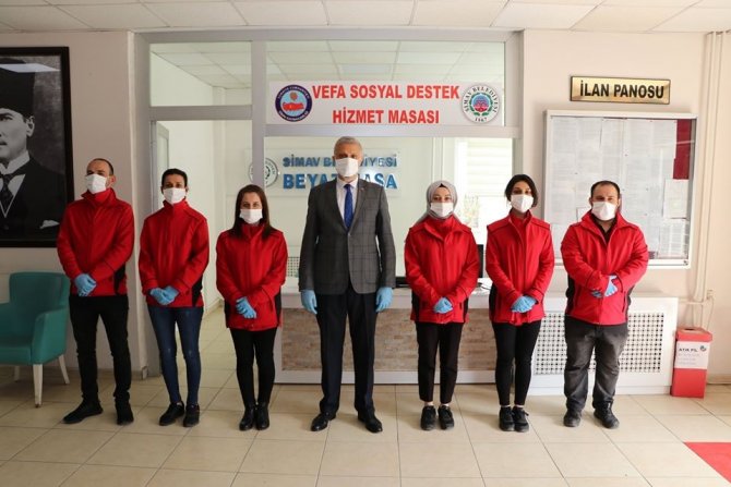 Simav’da ’Alo Vefa Sosyal Destek’ Hattı