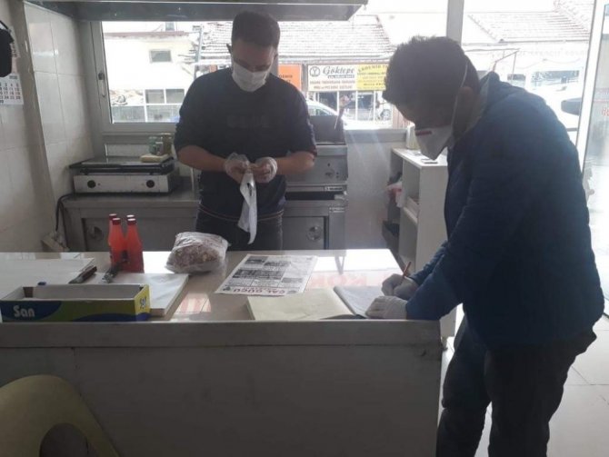 Çal’da Gıda İşletmelerine Yönelik Korona Virüs Denetimi