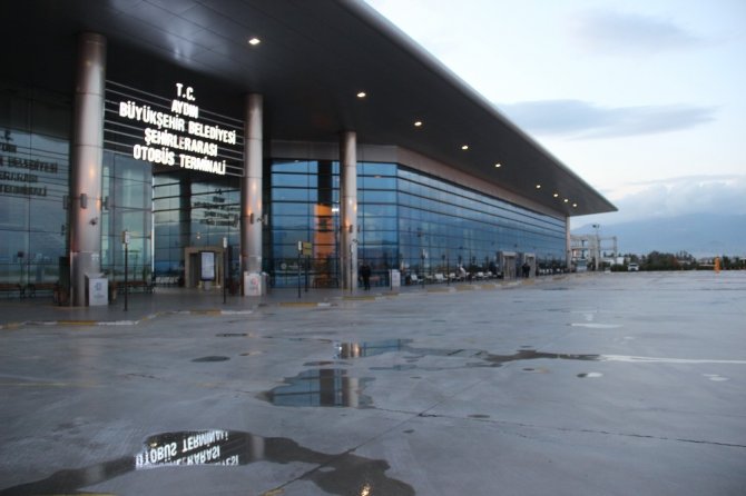 Aydın Otogar’da Virüs Sessizliği