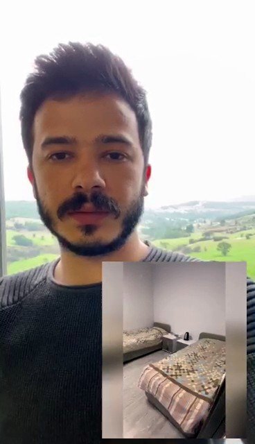 Yurtta Kalan Öğrenci Karantina Sürecini Çektiği Videoyla Anlattı