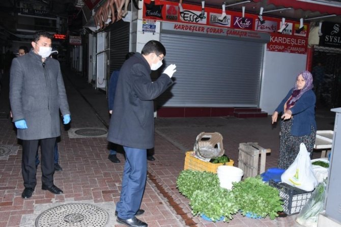 Başkan Özcan’dan Perşembe Pazarı’nda Sıkı Denetim
