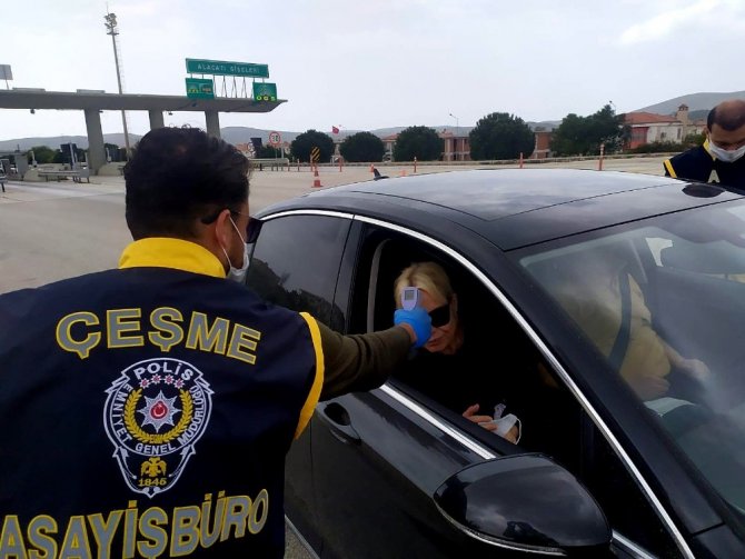 Çeşme Girişlerinde Kontroller Sıkılaştırıldı