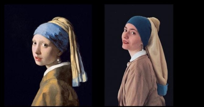 Paü Öğrencileri Ünlü Tabloları Canlandırdı