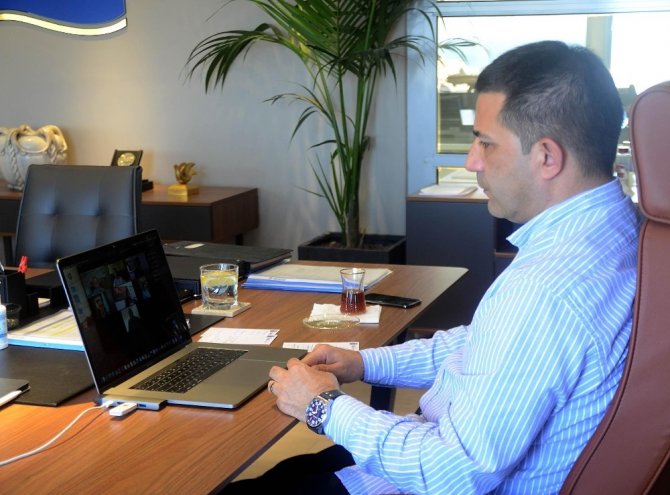 Başkan Günel Meslek Kuruluşları İle Dijital Toplantıda Bir Araya Geldi