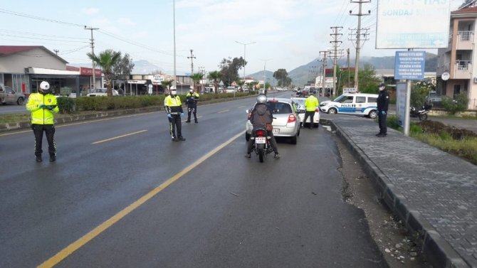 Ortaca’da Kırmızı Işık İhlali Denetimi