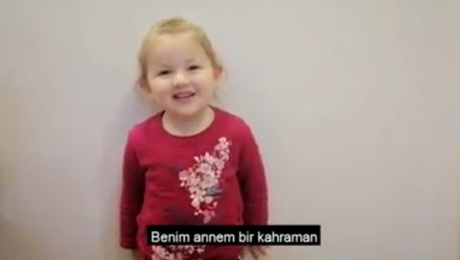 Sağlık Çalışanlarının Çocuklarından Anlamlı Video