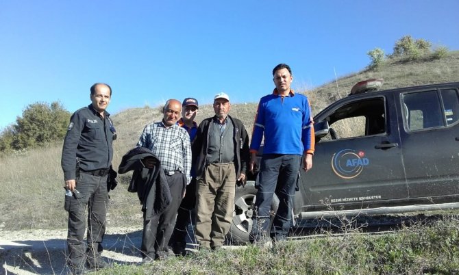 4 Gündür Kayıp Olan Yaşlı Adam Ormanlık Alanda Bulundu