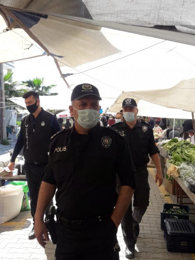 Seydikemer’de Polisten Sıkı Denetim