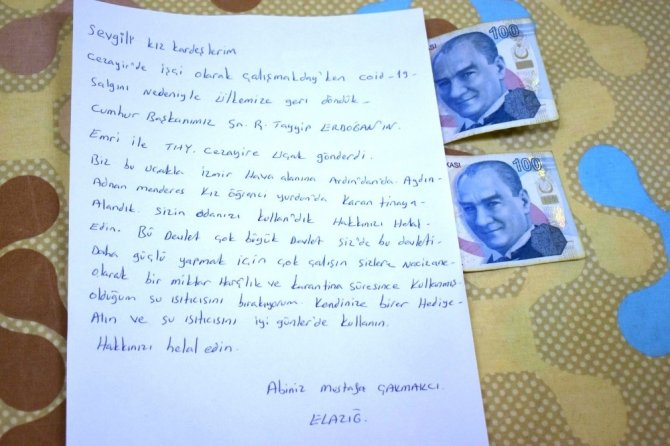 Karantinadan Çıkan İşçilerden Duygulandıran Davranış; “Hakkınızı Helal Edin”