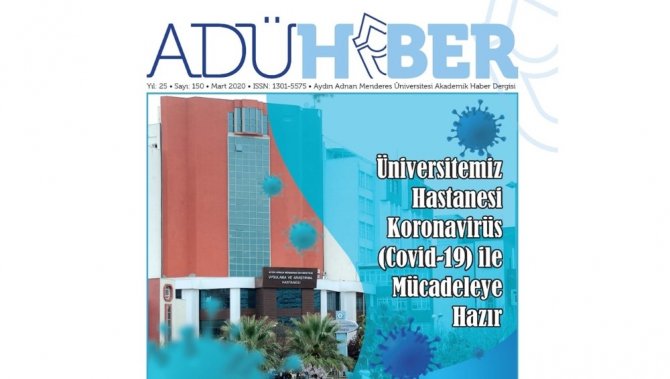 Adü Haber Dergisi’nin Yeni Sayısına Online Hizmet