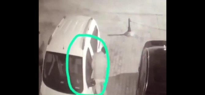 Kuşadası’nın Otomobil Hırsızı Güvenlik Kameralarına Yakalandı