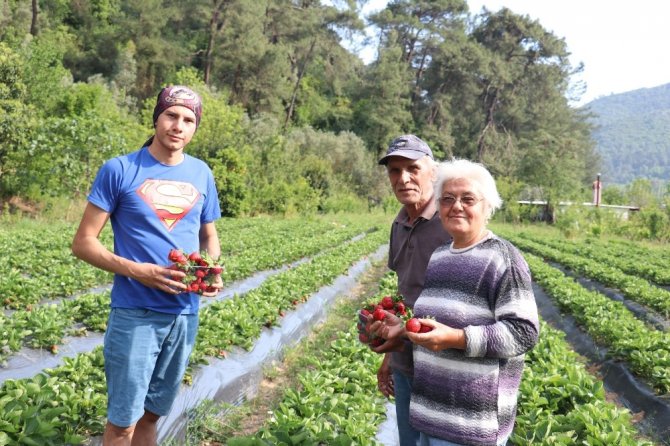 Öztürk Ailesi Huzur Ve Mutluluğu Toprakta Buldu