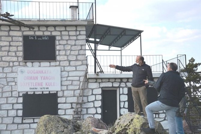Müdür Keskin: "Kütahya’da 33 Yangın Gözetleme Kulesi Bulunuyor"