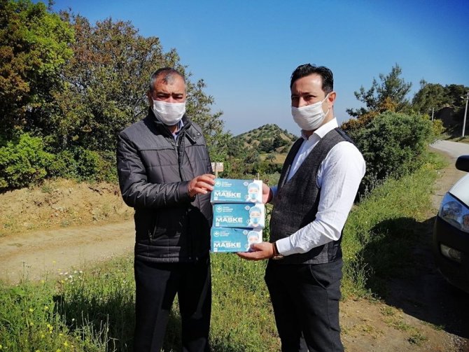 Karantinadaki Mahalleye Gıda Desteği