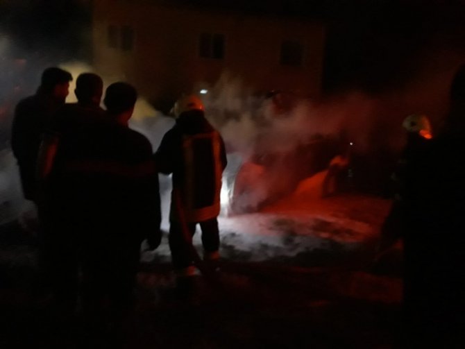 Gediz’de Öğrenci Yurdunda Yangın