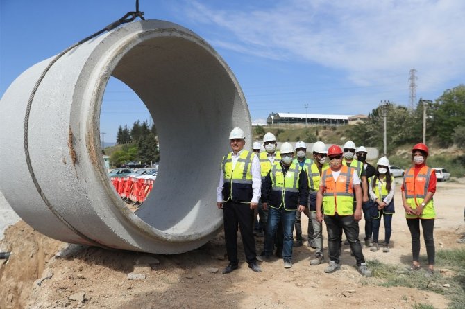 Denizli Tarihinin En Büyük Alt Yapı İnşa Çalışması Devam Ediyor
