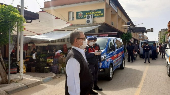 Karacasu’da Dronla Ateş Ölçümü Salgına Karşı Etkili Oldu