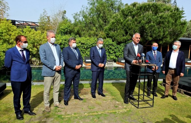 Bakan Ersoy: "Çeşme Projesi Toplantıları İki Haftada Bir Devam Edecek"