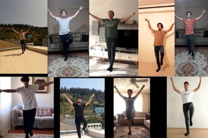 Online Olarak 19 Mayıs’ı Kutladılar