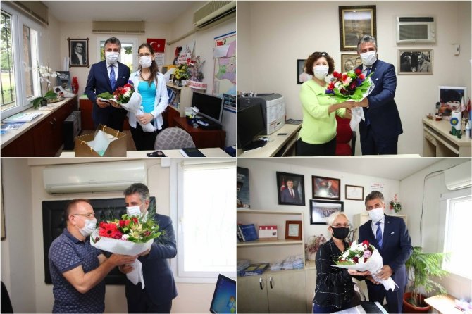 Başkan Sandal’dan Muhtarlara Bayram Ziyareti