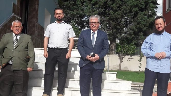 Afyonkarahisar İl Müftüsü Şükrü Kabukçu Veda Ziyaretinde