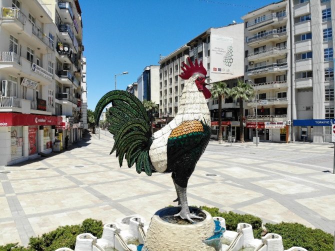 Denizli’de Bayramda Cadde Ve Sokaklar Boş Kaldı