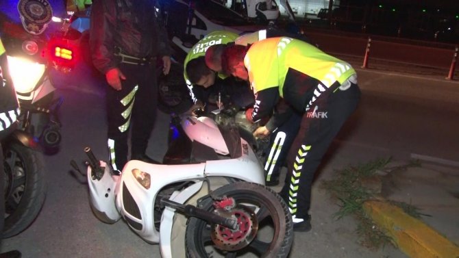 Hurda Motosikletle Sokağa Çıktı 12 Bin Tl Ceza Yedi